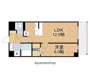 LAZO上汐【802号室】の間取り