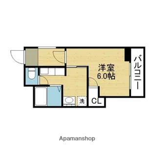 サンシャイン上汐【5階】の間取り
