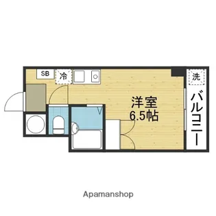 ロイヤルマンション日本橋【4階】の間取り