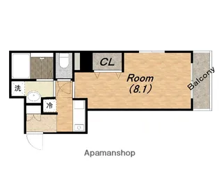 エスペランサ国分町【6階】の間取り