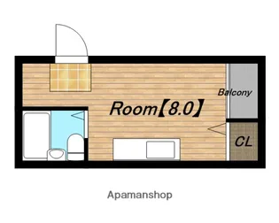 田中ビル【304号室】の間取り