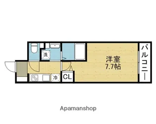ビオス天王寺【8階】の間取り