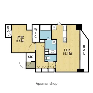 RーCOURT【3階】の間取り