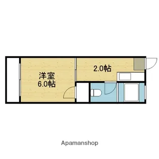 大平ハイツ【305号室】の間取り