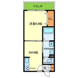 STABLE SHOJIHIGASHI (ステーブル小路東)【302号室号室】の間取り