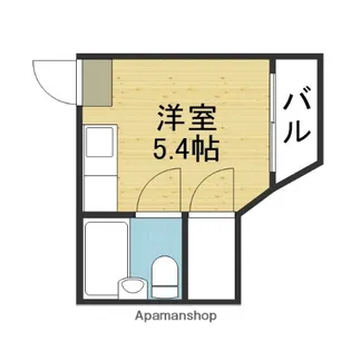 プレアール天王寺【4階】の間取り