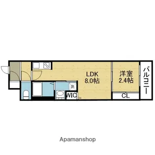 H−MAISON森ノ宮Ⅱ【1階】の間取り