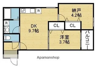 D PORTA GRANZ【2階】の間取り
