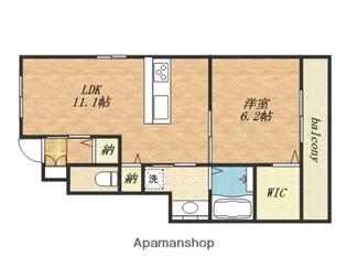 サン フェリスタ【1階】の間取り