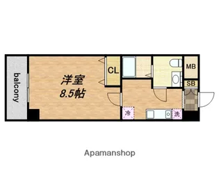 アーデン和泉町【6階】の間取り