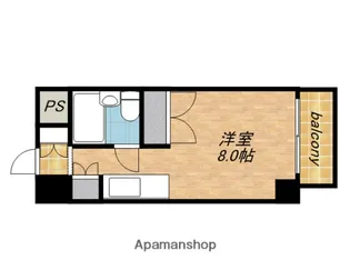 ライオンズマンション今里第3壱番館【312号室】の間取り