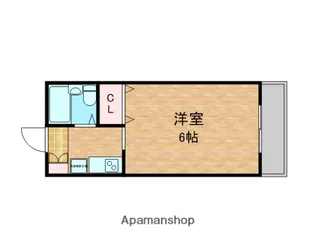 シティビラ新深江【3階】の間取り