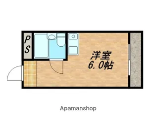 YOUハイム鶴橋【203号室】の間取り