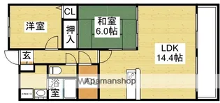 エバーグレイス【2階】の間取り
