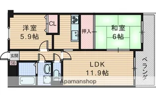 グランドアーバン【2階】の間取り