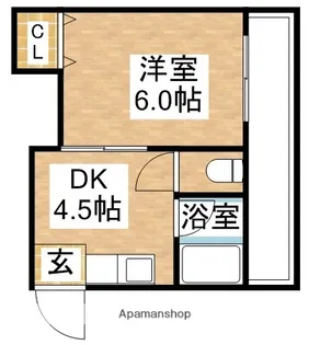 三賀マンション【3階】の間取り