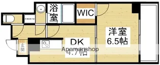 クレアートアドバンス北大阪【5階】の間取り