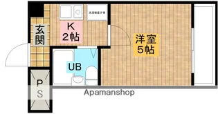 ベルメゾン相川【5階】の間取り