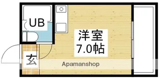 メゾン木川【2階】の間取り