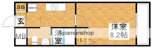 アーデン新大阪【9階】の間取り