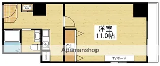 フルーレ新大阪【8階】の間取り