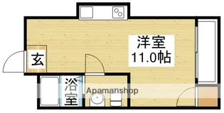 エバーグリーン新大阪【4階】の間取り