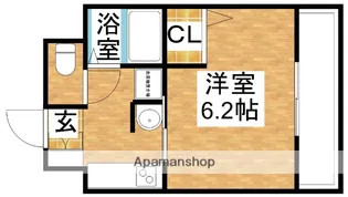 エステムコート新大阪Ⅵエキスプレイス【3階】の間取り