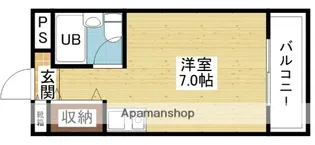 大阪府大阪市東淀川区井高野3丁目【マンション】の間取り