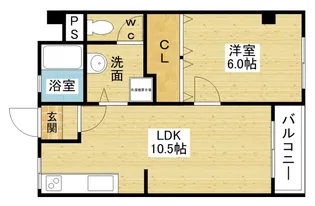 原田マンション【2階】の間取り