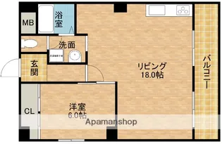 ベルデハイム【3階】の間取り
