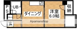 新大阪川島マンション【9階】の間取り