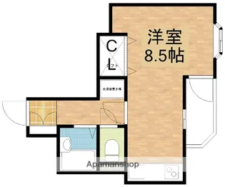 大阪府吹田市江坂町5丁目【マンション】の間取り