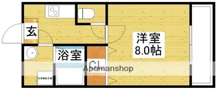 シャンテドミール淡路【6階】の間取り