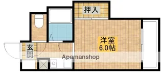 豊里芙蓉ハイツ【3階】の間取り