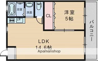谷田十三マンション【3階】の間取り