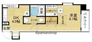プルメリア新大阪【3階】の間取り