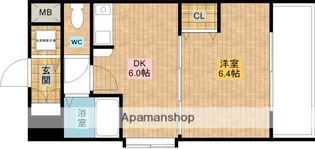 日大ロイヤル西中島【9階】の間取り