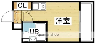 ソシオリバーハイツ【3階】の間取り