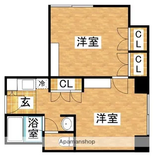 メゾン淀川【8階】の間取り