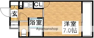 CITYLIFE新大阪【3階】の間取り