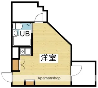朝日プラザ梅田北デラリブジェ【8階】の間取り