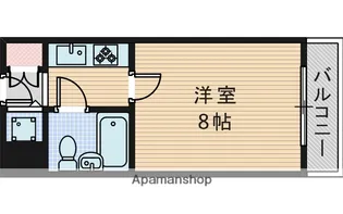 ファミールハイツ北大阪5号棟2番館【4階】の間取り