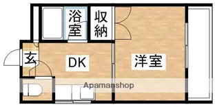 サンメゾン大山【5階】の間取り