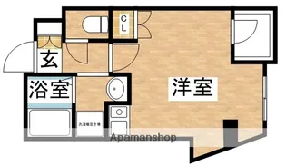 第6浦濱ビレッジ【5階】の間取り