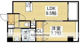 N’S FIRST【5階】の間取り