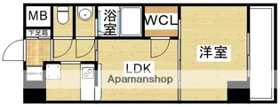 ノルデンタワー新大阪【3階】の間取り