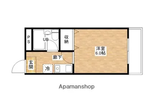 ローレルハイツ富士富【3階】の間取り