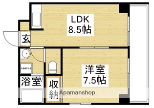 レクシア新大阪(旧EK−RESIDENCE新大阪)【6階】の間取り