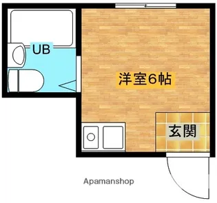 新大阪サンマンション2号館【3階】の間取り