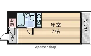 ヴィラハヤシ【3階】の間取り